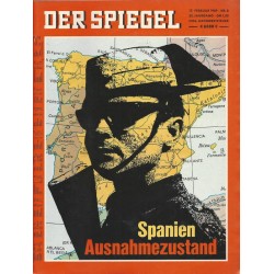 Der Spiegel Nr.8 / 17 Februar 1969 - Spanien Ausnahmezustand