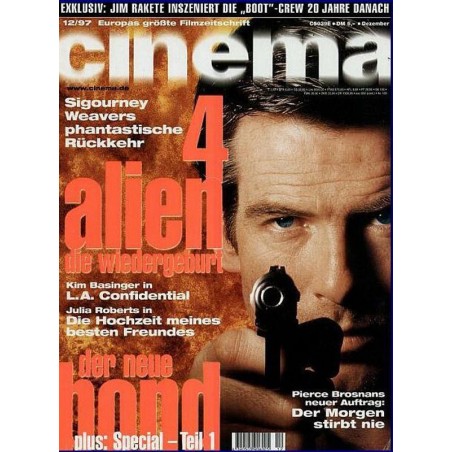 CINEMA 12/97 Dezember 1997 - Der neue Bond
