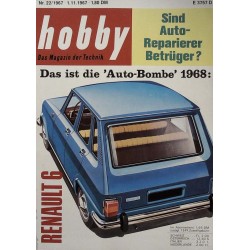 Hobby Nr.22 / 1 November 1967 - Ranault 6