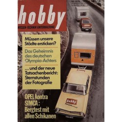 Hobby Nr.13 / 16 Juni 1964 - Opel kontra Simca
