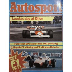 Autosport / 24 May 1984 USA - Laudas day at Dijon