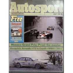 Autosport / 7 June 1984 USA - Monaco Grand Prix