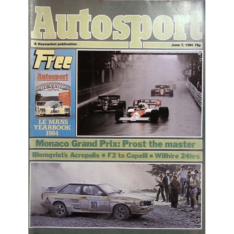 Autosport / 7 June 1984 USA - Monaco Grand Prix