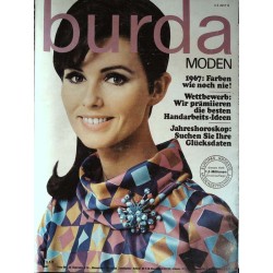 burda Moden 1/Januar 1967 - Farben wie noch nie!