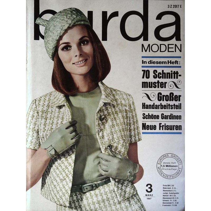 Magazine Burda Moden N°81 - Carnaval & Premières Nouveautés De La Mode, Janvier 1981