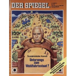 Der Spiegel Nr.16 / 10 April 1972 - Sozialminister Arendt