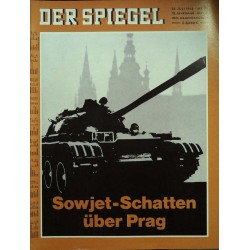 Der Spiegel Nr.30 / 22 Juli 1968 - Sowjet Schatten über Prag