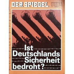 Der Spiegel Nr.38 / 16 September 1968 - Deutschlands Sicherheit