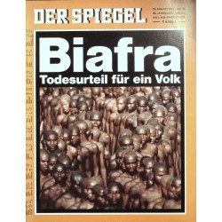 Der Spiegel Nr.34 / 19 August 1968 - Biafra