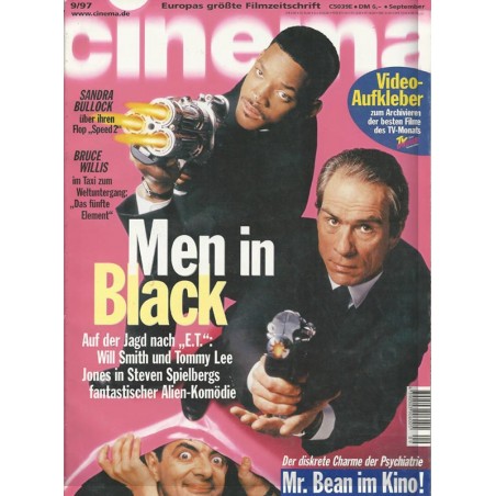 CINEMA 9/97 September 1997 - Men in Black