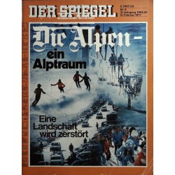 Der Spiegel Nr.9 / 21 Februar 1977 - Die Alpen