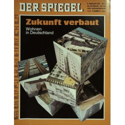 Der Spiegel Nr.6 / 3 Februar 1969 - Zukunft verbaut