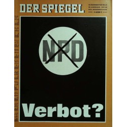 Der Spiegel Nr.52 / 23 Dezember 1968 - NPD Verbot?