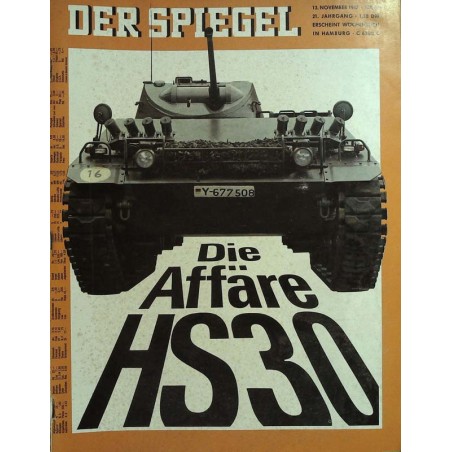 Der Spiegel Nr.47 / 13 November 1967 - Die Affäre HS 30