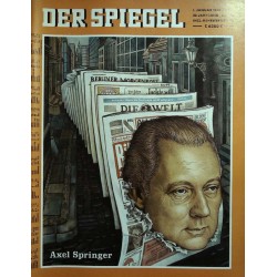 Der Spiegel Nr.1 / 1 Januar 1968 - Axel Springer