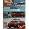 auto motor & sport Heft 13 / 16 Juni 1988 - Ford Capri
