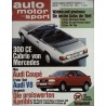 auto motor & sport Heft 22 / 21 Oktober 1988 - Mercedes 300 CE