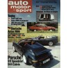 auto motor & sport Heft 17 / 21 August 1985 - Porsche 911 / 944