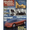 auto motor & sport Heft 4 / 19 Februar 1986 - USA Sportwagen