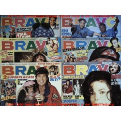 6er BRAVO Nr.22  / 28 / 31 / 37 / 43 / 47 von 1992 - David, Kris Kross