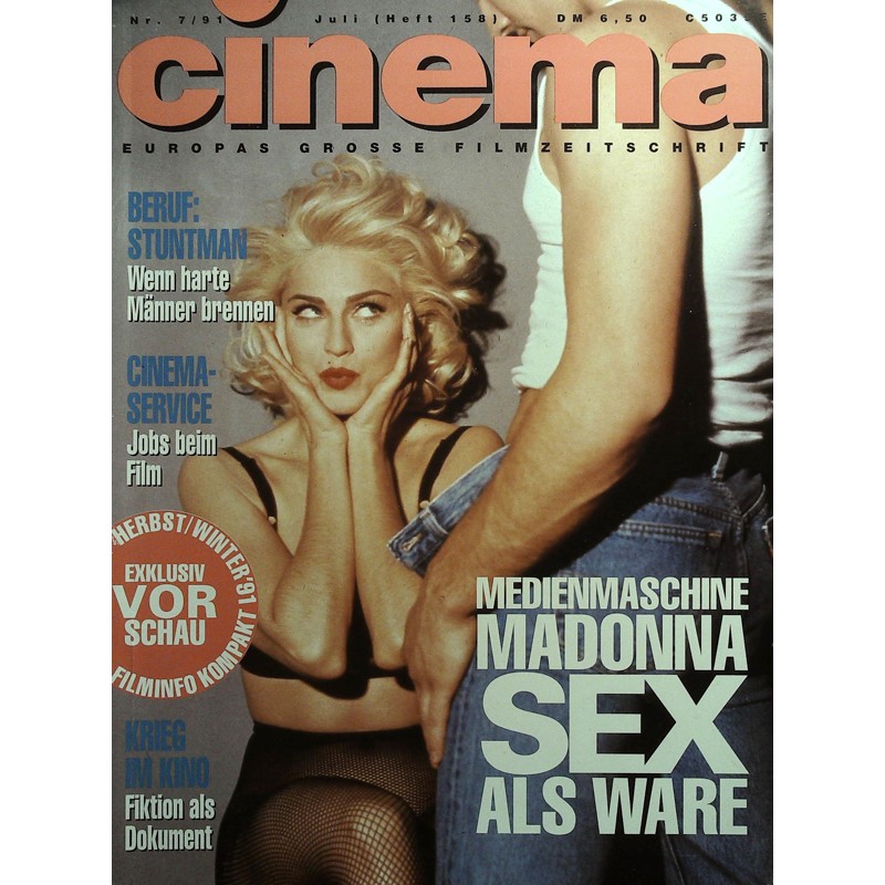 CINEMA 7/91 Juli 1991 - Medienmaschine Madonna