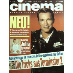 CINEMA 10/91 Oktober 1991 - Die Tricks aus Terminator 2
