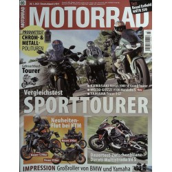 Das Motorrad Nr.3 / 20 Januar 2023 - Sporttourer