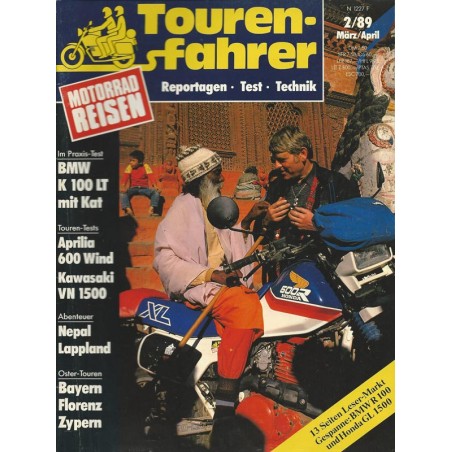 Tourenfahrer März/April Ausgabe 2/1989 - Nepal