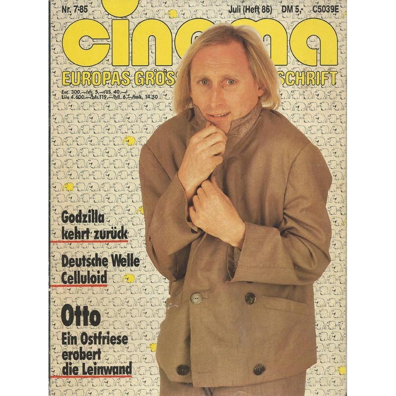 CINEMA 7/85 Juli 1985 - Otto Waalkes