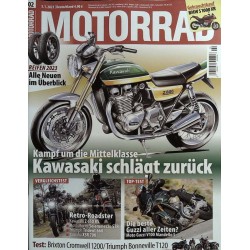 Das Motorrad Nr.2 / 5 Januar 2023 - Kawasaki schlägt zurück
