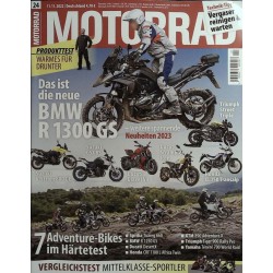 Das Motorrad Nr.24 / 11 November 2022 - BMW R 1300 GS