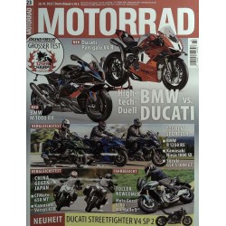 Das Motorrad Nr.23 / 28 Oktober 2022 - BMW vs. Ducati