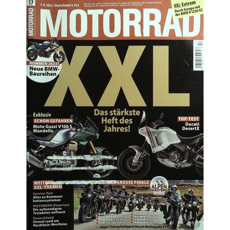 Das Motorrad Nr.17 / 5 August 2022 - XXL