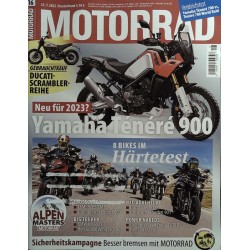 Das Motorrad Nr.16 / 22 Juli 2022 - Yamaha Tenere 900