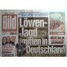Bild Zeitung Freitag, 21 Juli 2023 - Löwenjagd
