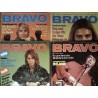 4er BRAVO Nr.25 / 32 / 36 / 41 von 1972 - Peter Maffay, Daliah...