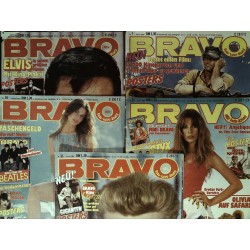 5er BRAVO Nr.6 / 7 / 16 / 26 / 31 von 1980 - Deen, Olivia, Hill...