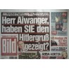 Bild Zeitung Donnerstag, 31 August 2023 - Herr Aiwanger