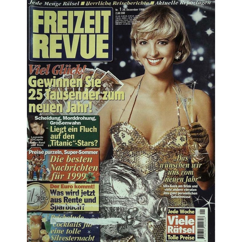 Freizeit Revue Nr.1 / 29 Dezember 1998 - Ulla Kock am Brink