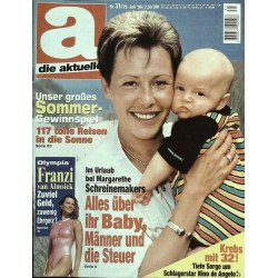die aktuelle Nr.31 / 29 Juli 1996 - Margarethe Schreinemaker