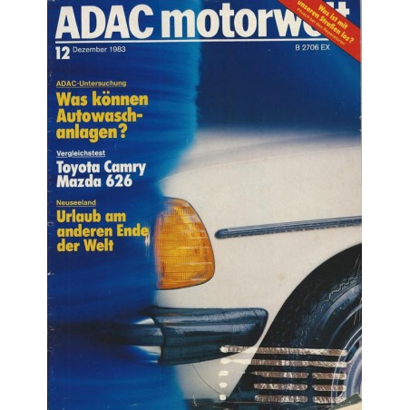 ADAC Motorwelt Heft.12 / Dezember 1983 - Was können Waschanlagen?
