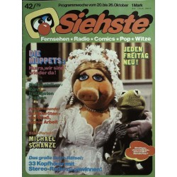 Siehste von HÖRZU 42/1979 - Die Muppets
