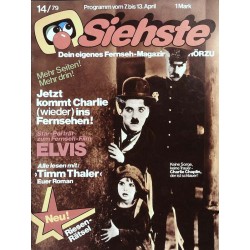 Siehste von HÖRZU 14/1979 - Charlie Chaplin