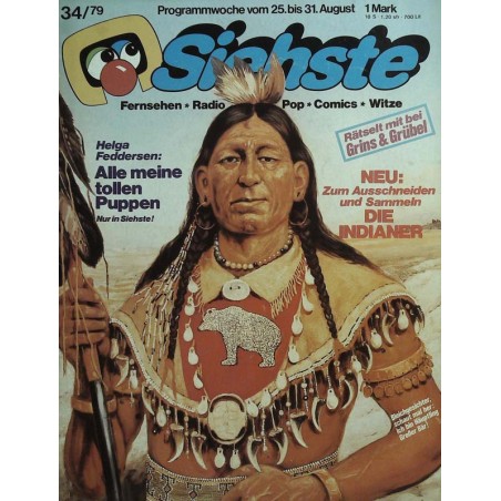 Siehste von HÖRZU 34/1979 - Die Indianer