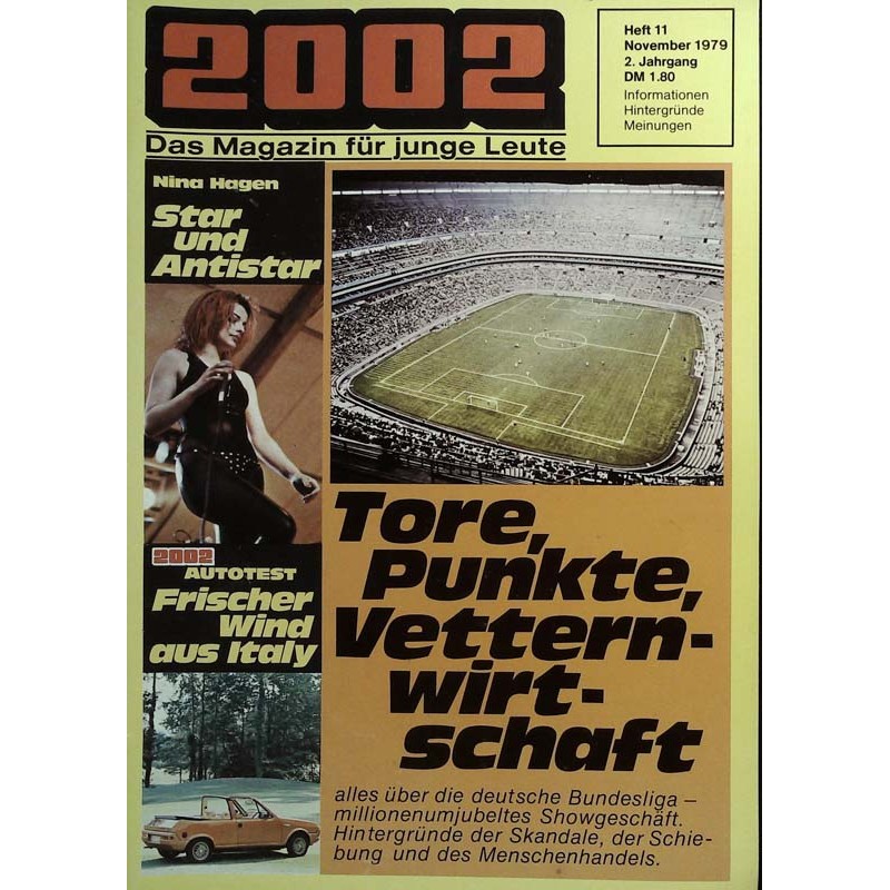2002 Heft.11 / November 1979 - Deutsche Bundesliga