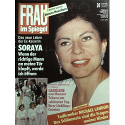 Frau im Spiegel Nr. 24 / 6 Juni 1991 - Soraya