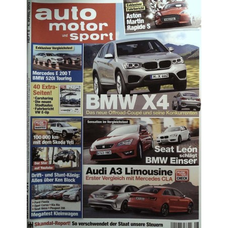 auto motor & sport Heft 8 / 4 April 2013 - BMW X4