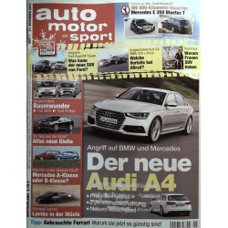 auto motor & sport Heft 1 / 27 Dezember 2013 - Der neue Audi A4