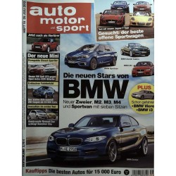 auto motor & sport Heft 16 / 25 Juli 2013 - Stars von BMW