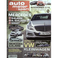 auto motor & sport Heft 15 / 28 Juni 2012 - Mercedes